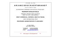 Ariane Bouckaert Avocat
