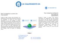 Cr Equipements SA