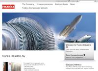 Website von Franke Industrie AG