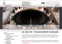 Website von Baer J. G. AG