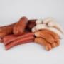 Assortiment de saucisses.Montandon SA, Boucherie-Charcuterie aux Ponts-de-Martel