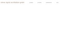 Website von Rohrer Sigrist Architekten GmbH