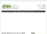 Website von Baugeschäft Akeret-Weber GmbH