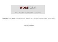 Wortform