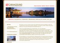 Website von CHINAGSUND GmbH