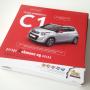 Citroën C1 Pizzakarton Werbung