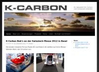 Website von K-Carbon GmbH