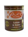 Hundemenü Lamm & Huhn 800g mit Vollkornreis und Spinat