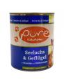 Hundemenü Seelachs & Geflügel 800g mit Karotten und Vollkornnudeln