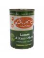 Katzenmenü Lamm & Kaninchen 400g mit Vollkornreis und Tomaten