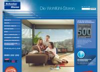 Website von Schenker Storen AG, Eschenbach