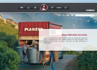 Website von Planzer Transports SA - Chavornay