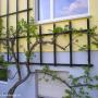 Malerarbeit an Fassade