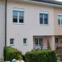 Malerarbeit an Fassade