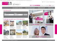 Website von Betterhomes AG - Hauptsitz Zürich
