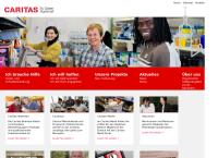 Website von Caritas - St. Gallen