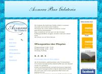 Website von Gelateria Azzurra Berger und Riceputi