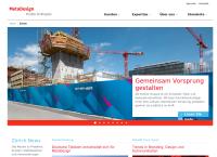 Website von MetaDesign AG