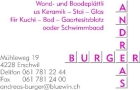 Burger Andreas Wand- und Bodenbeläge