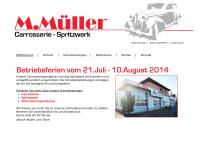 Website von Marcel Müller Carrosserie