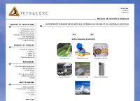 Website von Tetraèdre Sàrl