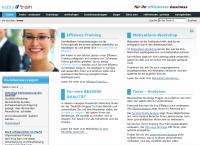 Website von easy train Bühler + Partner
