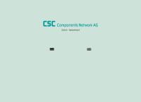Website von CSC Components Network AG
