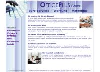 Website von Officeplus GmbH