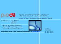 Website von PRODIT GmbH