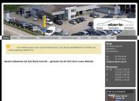 Website von Auto Eberle Uzwil AG, Oberbüren