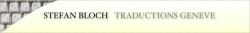 Stefan Bloch Traductions