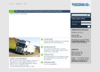 Website von WMA Transport AG, Villmergen