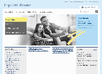 Website von Caisse d'Epargne CEC Bancomat