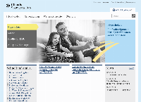 Website von Sparcassa 1816 Bancomat