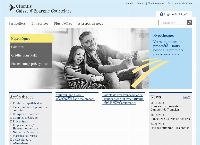 Website von Caisse d'Epargne CEC Bancomat