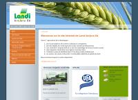 Website von LANDI ArcJura SA LANDI Alle