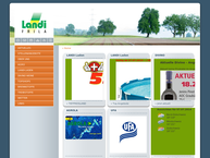 Website von LANDI Frila Rheinfelden