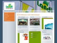 Website von GVS Markt LANDI Laden Herblingen