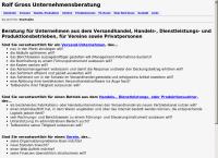 Rolf Gross Unternehmensberatung