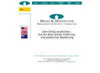 Bruno K. Hofstetter, Management & Security Consulting