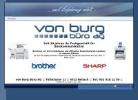 Von Burg Büro AG Bürofachgeschäft