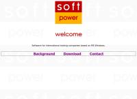 Website von Softpower, Nobs + Cie