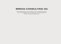 Website von Breda Consulting AG