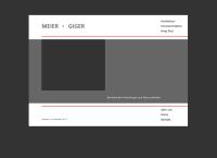Meier und Giger, Dipl. Innenarchitekten
