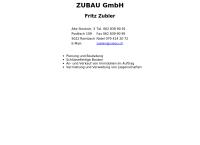 Fritz Zubler, Bau- und Dienstleistungen