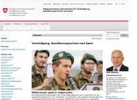 Personelles der Armee (J1)/ Personnel de l' armée (