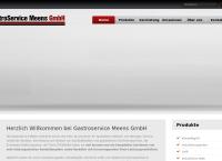 Website von Gastroservice Meens GmbH