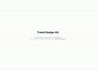 Website von Trend-Design AG