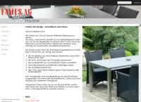 Website von Fames AG design