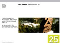 Frei & Partner Werbeagentur AG, Werbung, Kommunikation, Promotion